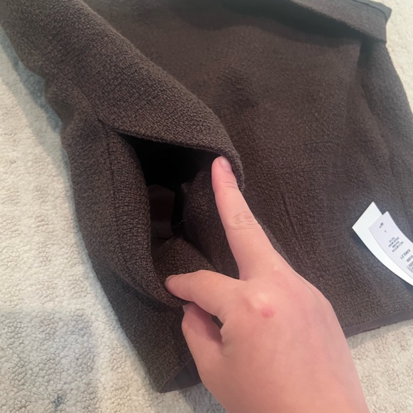 brand new with tags kinsley mocha brown mini skirt - Picture 7 of 7